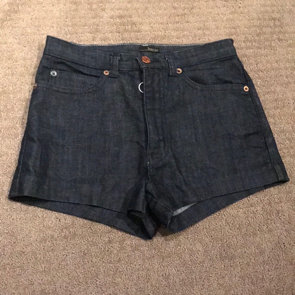 Lips Jeans Denim Shorts